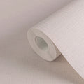 Made in Germany - Plain Wallpaper rolls Colour Beige Grey - Non Woven Vinyl - Wallpaper Textile Structure - 1005 x 053 m