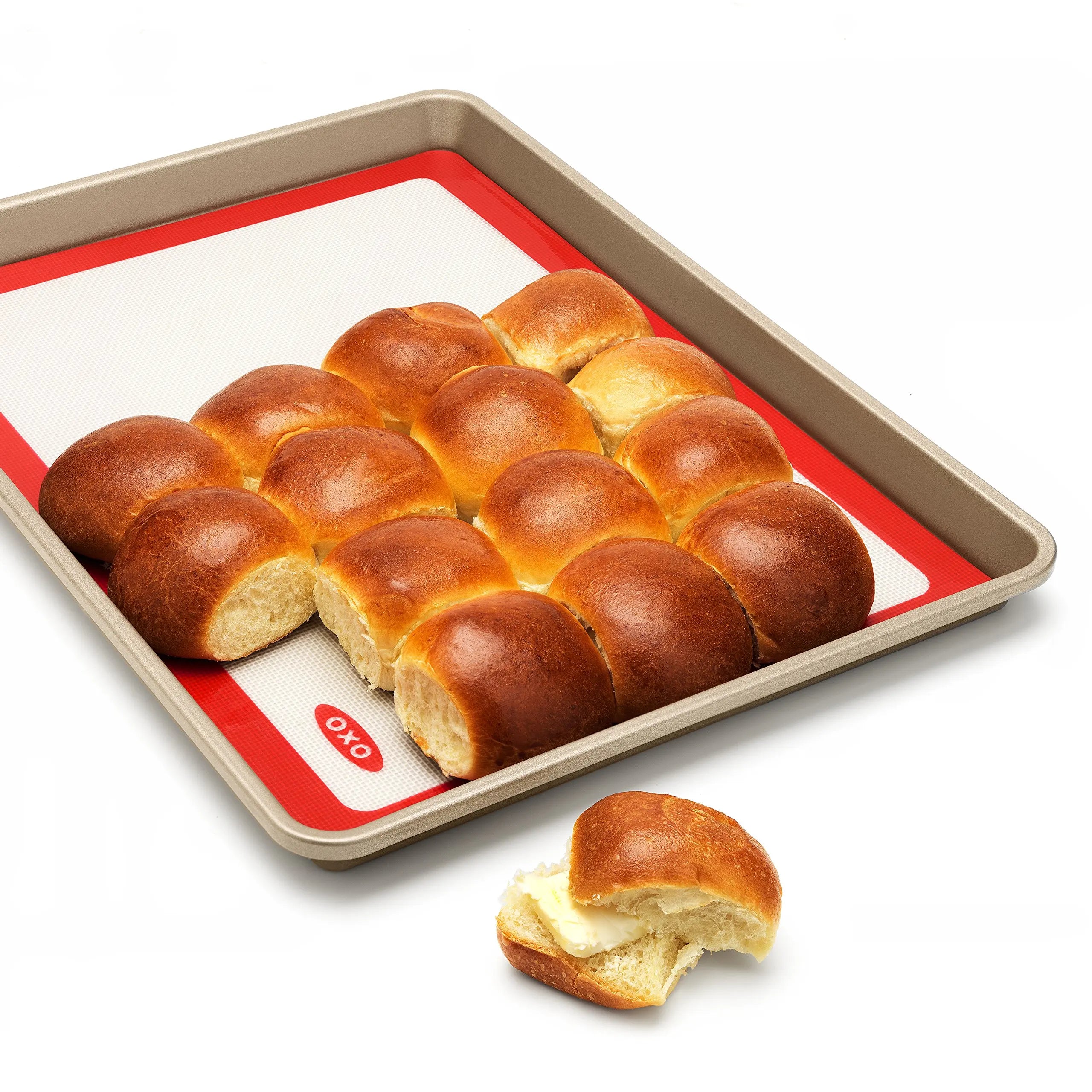 Silicone Baking Mat Cookie Sheet Non-Stick Mats for Baking Easy Clean & Reusable Oven Baking Sheet for Making Macaroons Cookies