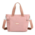 Customized Nylon Women's Bag Leisure Large Capacity Travel Bag with Water-Resistant Multi-Pockets Handheld Crossbody Tote Bag