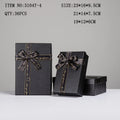 MU Wholesales 3 Sets Gift Paper Box for Birthday and Gifts with Bow in 5 Colors
