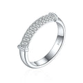 925 Sterling Silver Men's Women's Engagement Ring Set Cubic Zirconia Halo Promise Diamond Fine Jewelry for Wedding Certified CMA