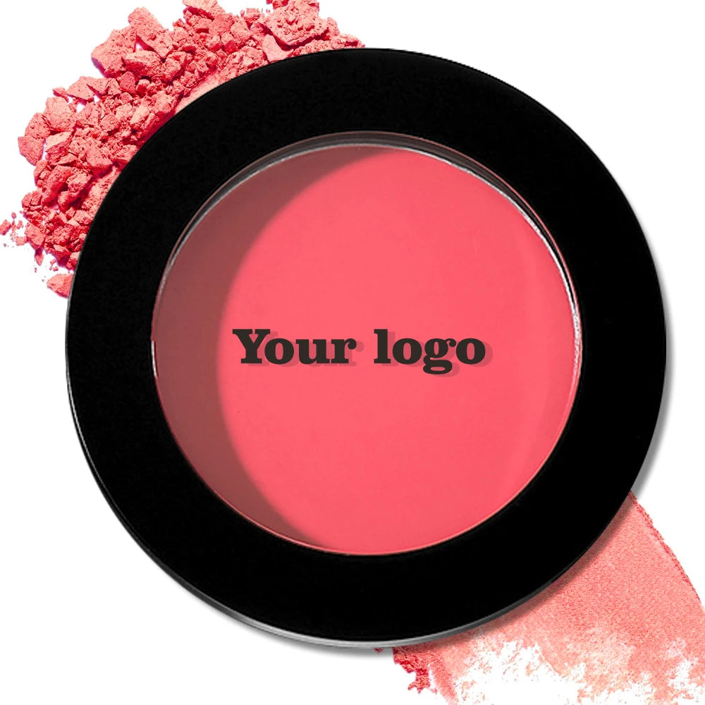 Makeup Blush Matte Natural High Pigmented Creamy Blush Vegan Powder Blush Private Label