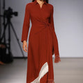 YXD054 Tassel Stitching Special Design Shirt Dress Modest Fashion Customizable High-end Eid Factory Price Banquet