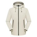 SK Wholesale Men's Lightweight Single Layer Waterproof Hood Jacket Windproof Stand Collar Autumn Outdoor Sports Feature for Men