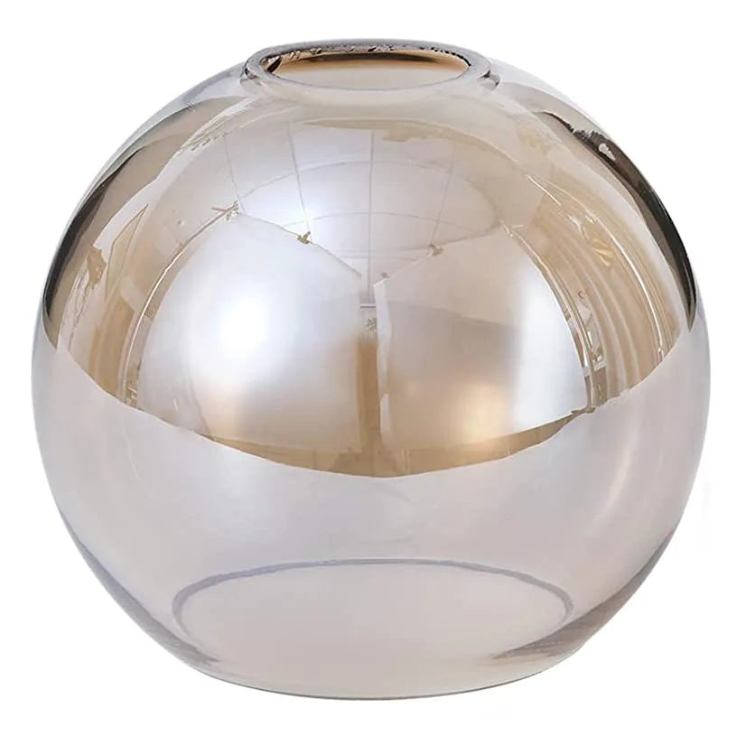 Factory Handmade Amber Ball Glass Lamp Shade Industrial Victorian Chinese Modern Asian Minimalist Living Room Indoor Replacement