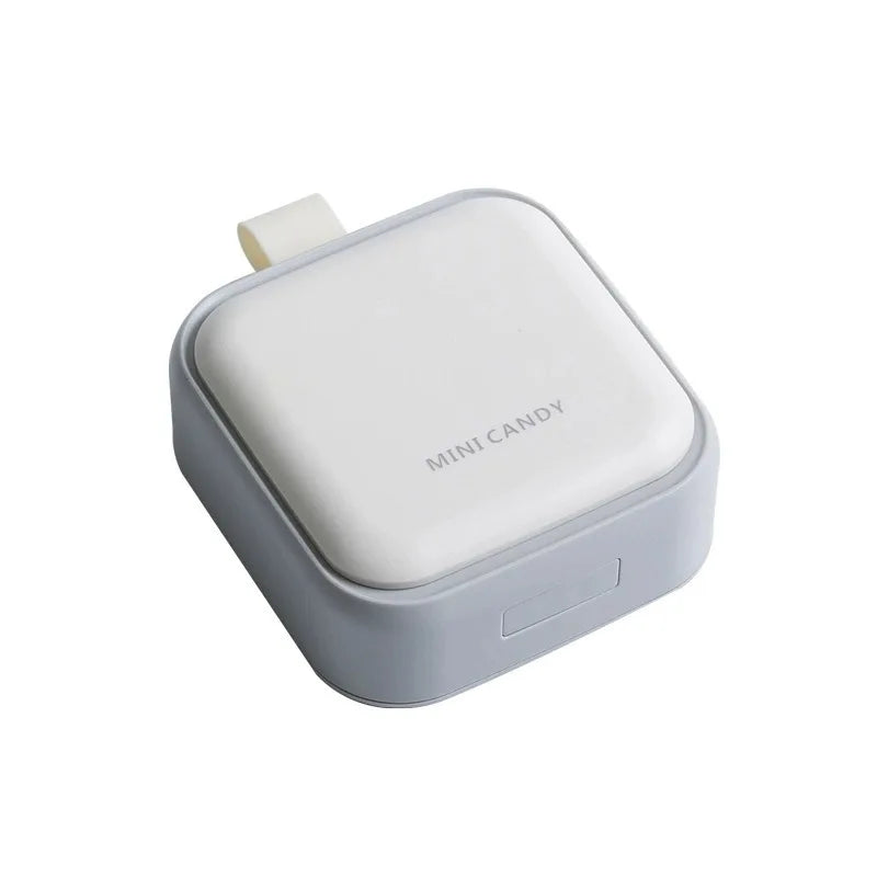 JUXINDA Pill Organizer Box Medicine Dispenser Pill case Portable sealed Pill Storage Box Compartmentalized Mini Pill Box