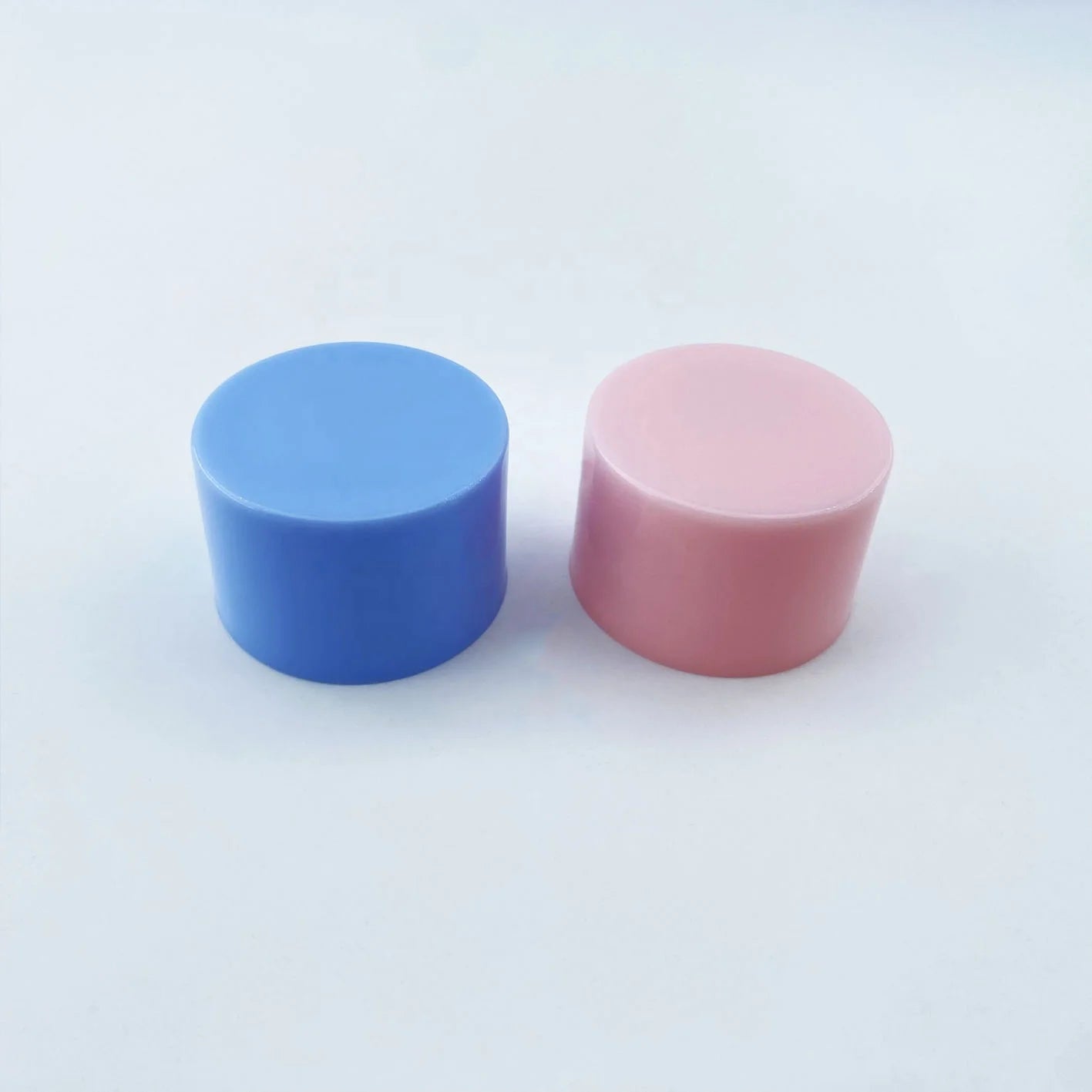 Cosmetic Bottle Top Lids 20 MM PP Plastic Double Wall Screw Caps Closure Double Caps
