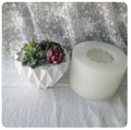 Silicone Candle Mold Geometric Polygonal Cement Plaster Flower Pot Mold Garden Pot Decoration Plaster Form Making Supplies