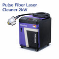 Portable Pulsed Water Cool 2000W Fiber Laser Cleaning Machine for Stainless Steel Metal Wood Paint Rust Removal