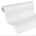 Made in Germany - Coatable Wallpaper rolls Plain Colour Paintable White Non Woven Vinyl Wallpaper for painting - 1005 x 053 m
