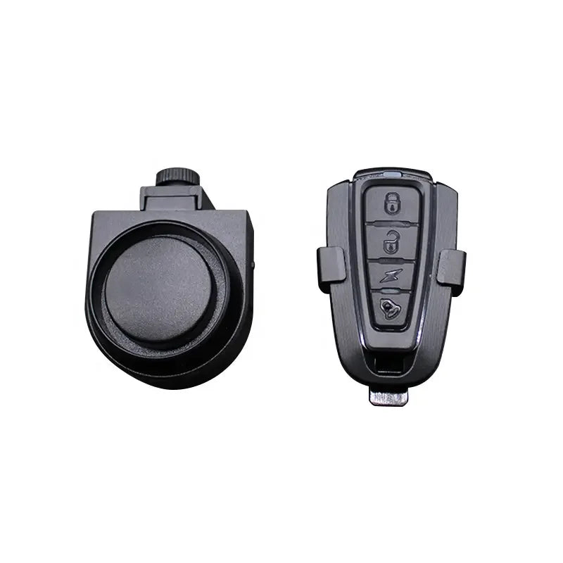 Antusi Rechargeable Bicycle Bell Wireless Remote Motion Sensor Adjustable Volume Bike Alarm Horn for E-Bike Scooter Car