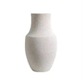 Nordic Minimalist Ceramic Vaseshowroom Designcreative Frosted Rust-finish Floral Arrangement Decorationantique Shelf Ornament
