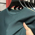 Oem Customized logo Design New Hot Selling Men's Summer T Shirt Solid Color Thin Short Sleeved Round Neck Blank Design t Shirt