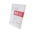 Hookei A4 A5 A6 A7 Advertising Display Stand L-shaped Acrylic Menu Stand Hotel Card Menu Acrylic Transparent Display Stand