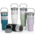 304 Stainless Steel Stickers for Tumblers 600ML Double Wall Mug Vacuum Flask Insulated Tumbler Nice With Lid and Handle