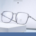 Ultralight Tr90 Eyewear Eyeglass Frames Women Big Face Glasses Optical China Factory