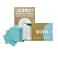 Eco Laundry Sheets Disposable Solid Customizable Detergent Biodegradable Sustainable Deep Stain Removal Unscented