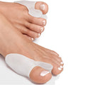 Melenlt Orthopedic Overlapping Big Toes Bunion Corrector Toe Spacers Spreader Gel Toe Separators