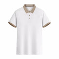 OEM Custom Logo Embroidery Printed Design Summer New Men's Color Block Polo Shirt Casual Casual Lapel Short Sleeve polo Shirt MegaBDM
