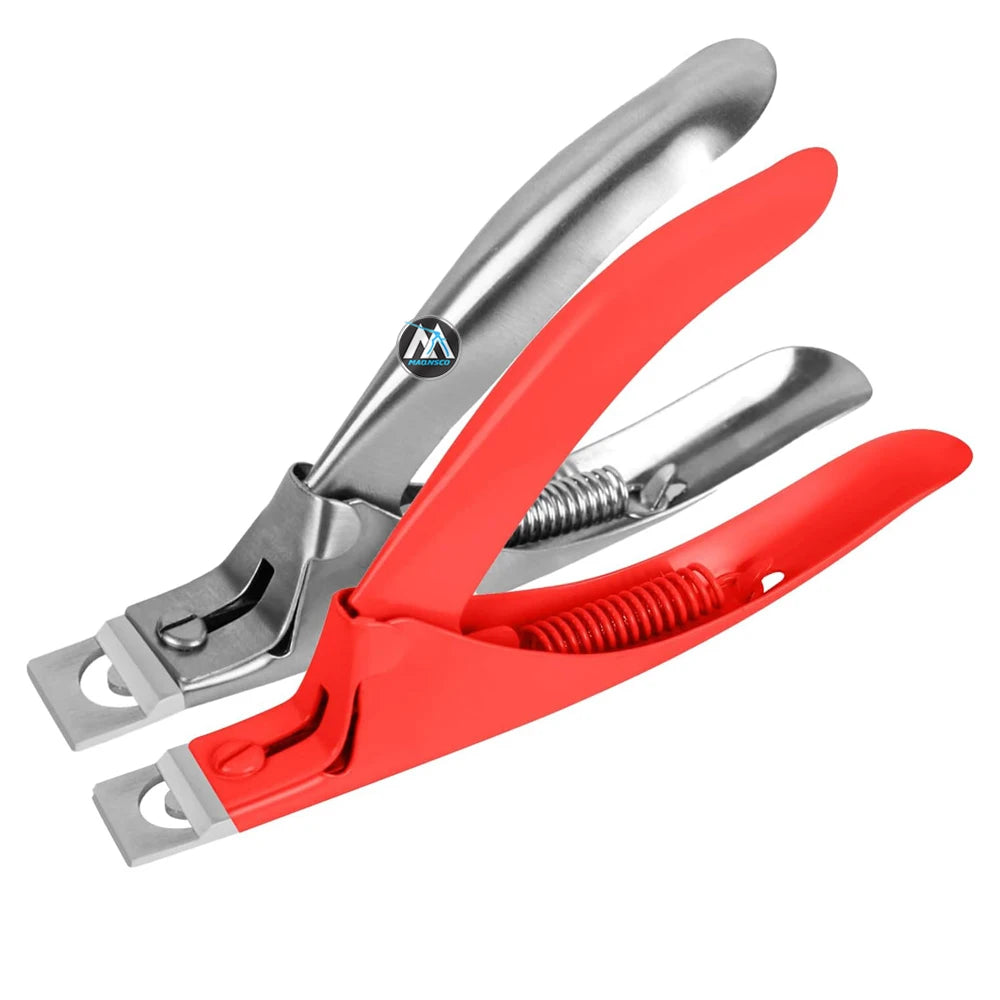 Acrylic Nail Clipper Stainless Steel Professional Manicure Tool with Sharp Trimmer ISO 13485 Certified Nail Kit for Teens Adults