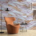 Modern 120*280cm Imitate Marble Tile Sticker Waterproof Kitchen Foam Adhesive Wall Tiles Mat for Living Room Bedroom Bathroom