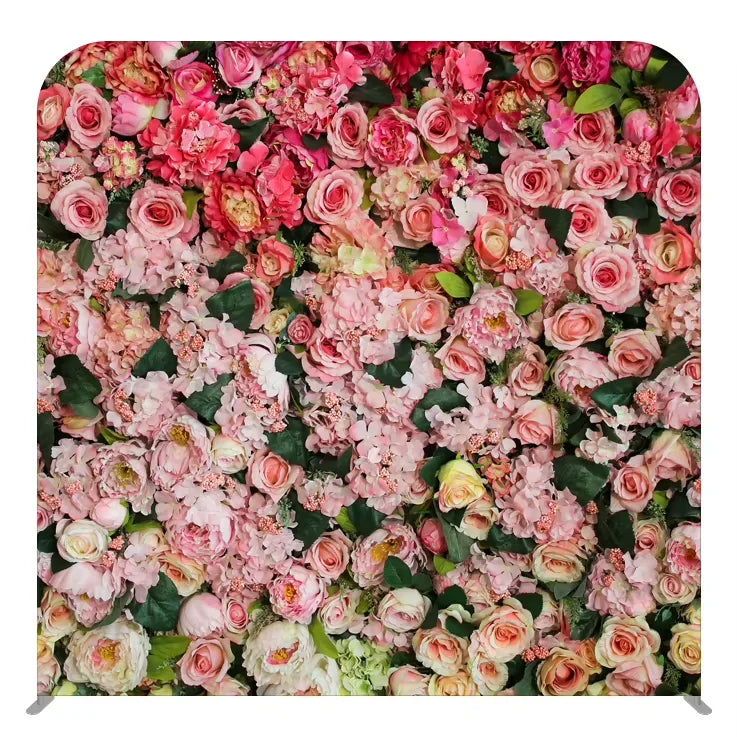 8x8ft 7x7ft Wedding Flower Pillowcase Photo Booth Backdrop Tension Fabric Display Stand