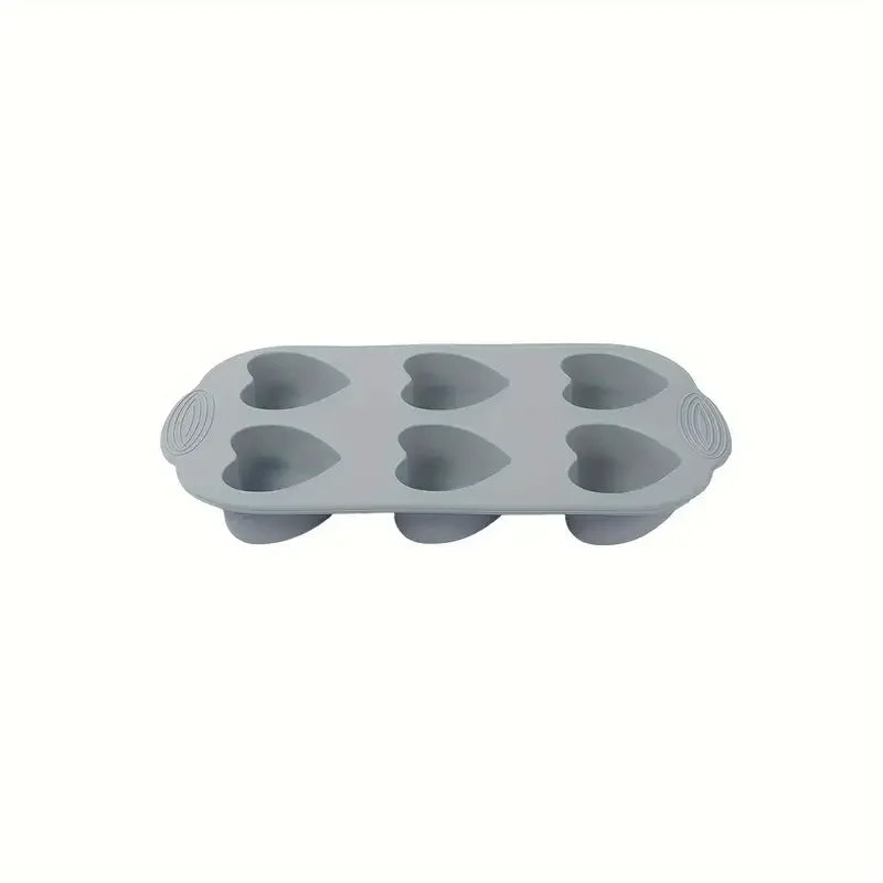3D Heart Shaped Cake Heat Resistant Pudding Love Chocolate Mold for DlY Cake Decorating Tool Baking Tool Kitchen Accessories