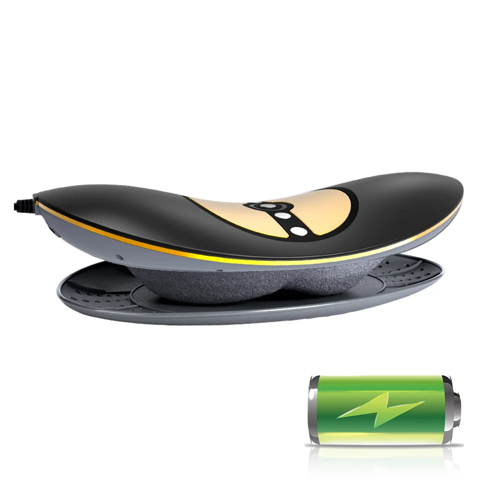 Lithium Battery Powered Electric Back Massager Lower Back Traction Device Waist Massager MegaBDM