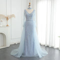 Jancember SZ222 Gorgeous Sequins Beaded Zipper Mermaid Evening Prom Dresses