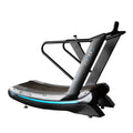 Tilting Curved Treadmill Office Curve Non Electric City 3In1 Manual Treadmill Easy up Manual Commercial Gym  Treadmill Extreme