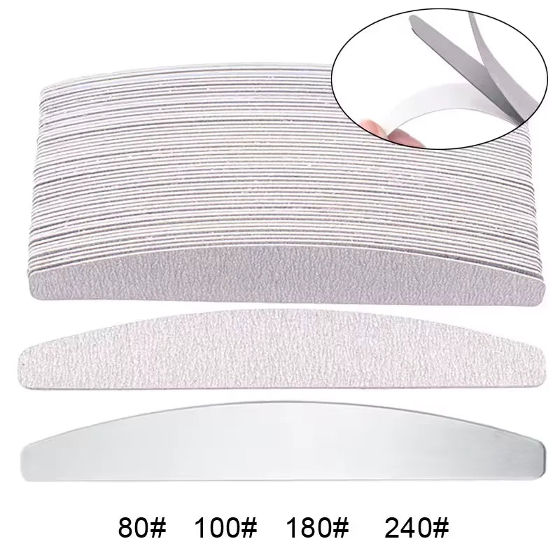 Wholesale Removable Sandpaper Nail File Refills Replaceable File Pads (Factory)