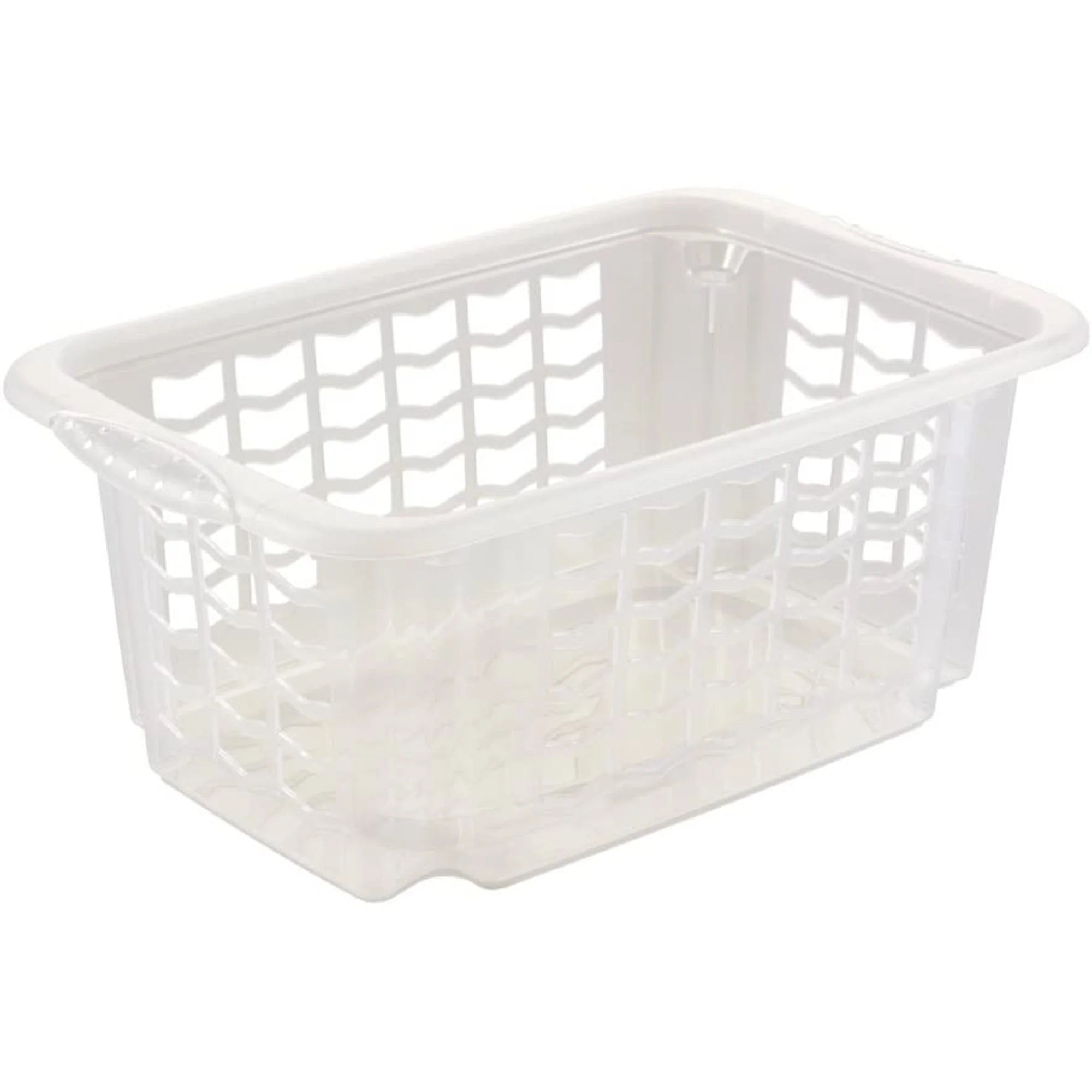 Storage basket Size S 30 x 20 x 13 cm Fritz Neutral transparent