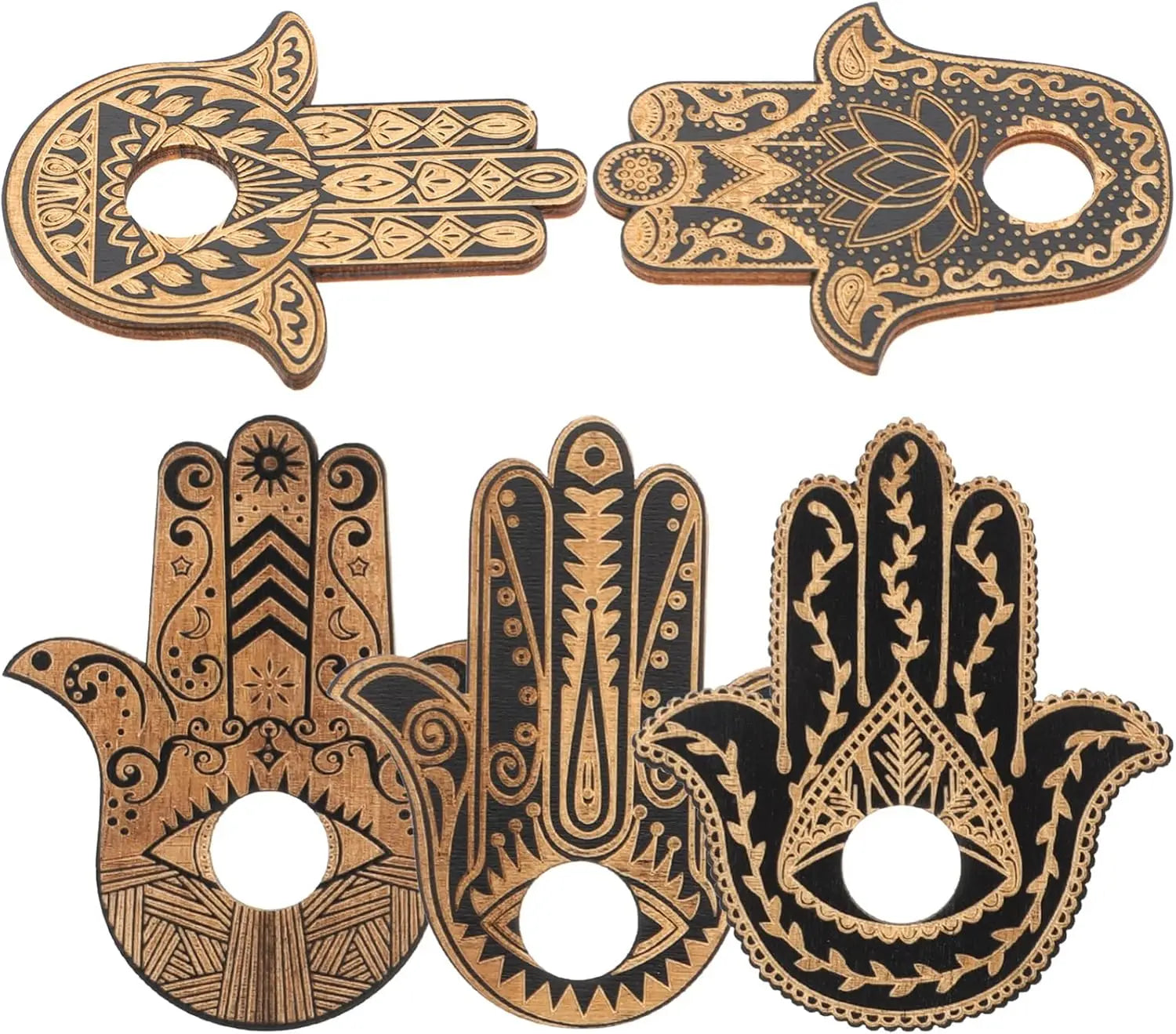 Wooden Tarot Bracket Display Stand Ball Sphere Stand Base Egg Base Hamsa Sphere Holder Crystal Base Home Accents Decor