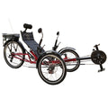 Electric Reverse Single People Tadpole Recumbent Bicycle Trike for Sale
