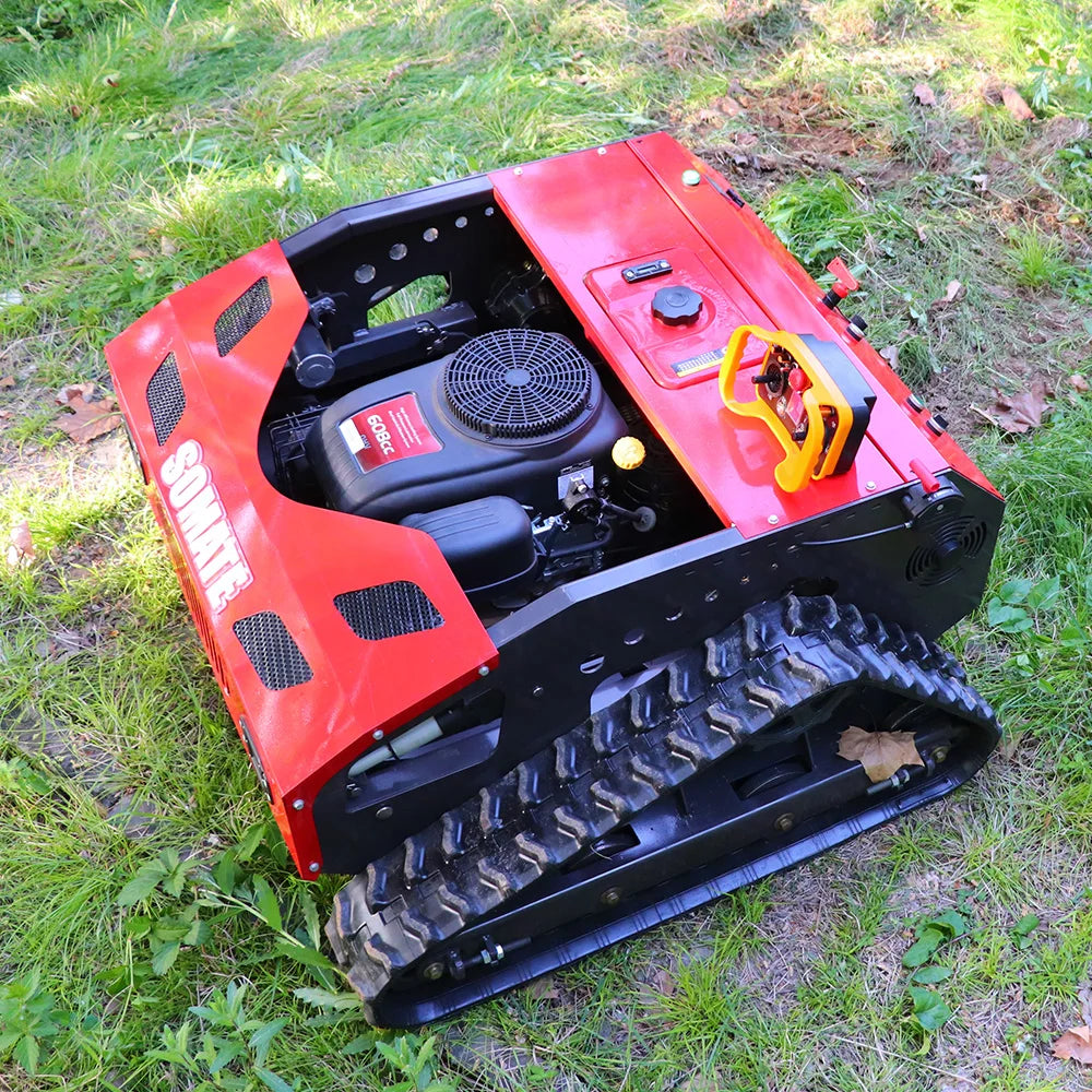 Zero Turn Wireless Remote Control Lawn Mower Gasoline Engine CE Certified for Garden Orchard Property and Landscape Maintenance MegaBDM