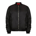 Custom Heavyweight Embroidered Bomber Men's Jackets Outdoor Nylon Canvas Streetwear Plus Size Winter Fashion Coats
