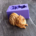 Pomeranian Dog Silicone Mold for Chocolate Fudge DIY  Candle Soap