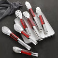 Kitchen Tools  9/12/14 Inch Buffet Tong Stainless Steel Kitchen Tongs Restaurant Metal Tongs Metal Food Clip