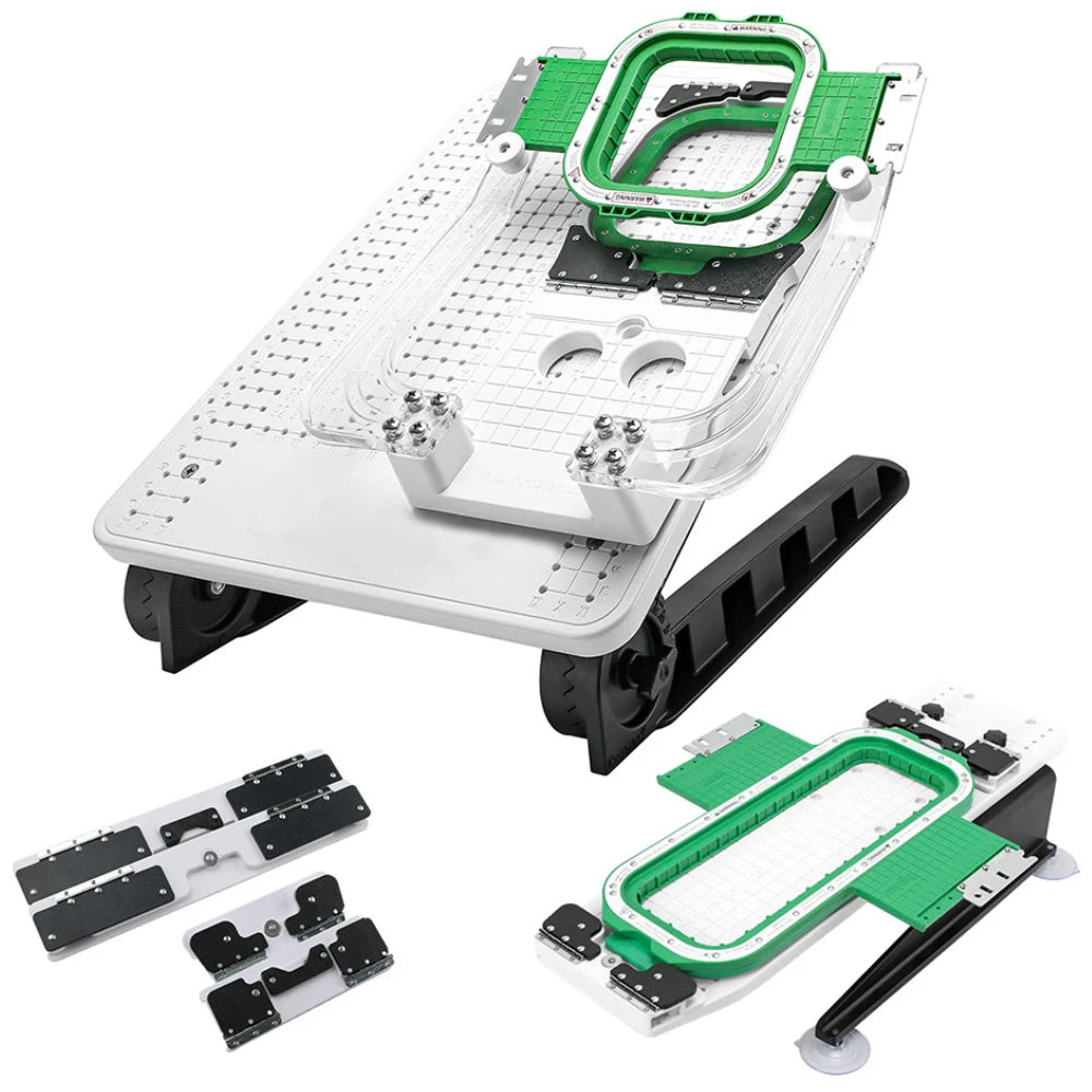 Magnetic Hoop Mighty Hoop Hoop Master Hooping Station Starter Kit Fit for HappyJapan HCH 701P Embroidery Machine