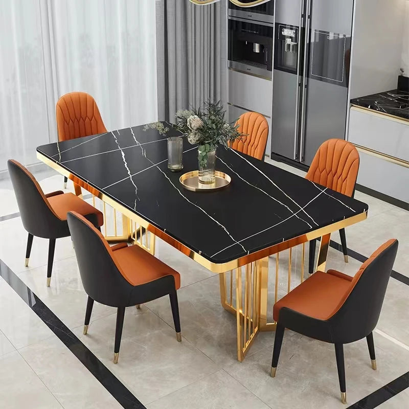 China Wholesale Modern Home Hotel Outdoor Living Room Furniture Restaurant Marble Dining Table