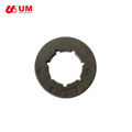 UM 3/8-7 Inch Spline Clutch Sprocket Rim Aluminum Alloy 7 Teeth Big Hole High Performance Durable for Gasoline Tool Parts