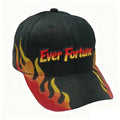 Wholesale Cheap Baseball Caps Custom Logo 3D Puff Embroidery Flame Fire Designer 6 Panel Cap Breathable Sporty Summer Running