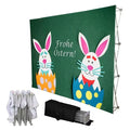 Straight Tension Fabric Pop up Display Wall Trade Show Pop up Backdrop Display Stand