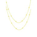 Azuris 925 Sterling Silver Fine Pendant Necklaces Double 50 Cm Bulk Chain From Turkey for Stylish Women