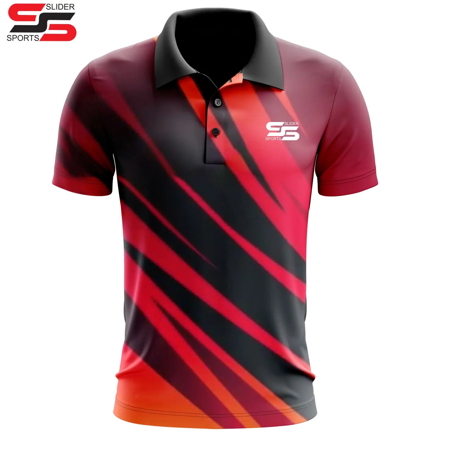 Custom Sublimation Print for Shirt for Men Blank Design 100% Polyester Fabric Short Sleeve V-Neck