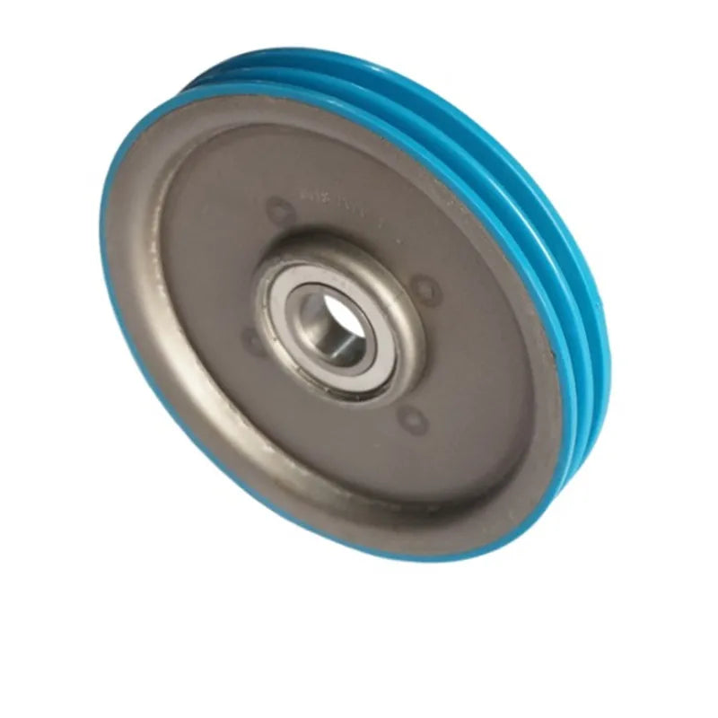 Rope Roller Double Grooves 140x20x6204 OTLR007 Bimore Elevator Parts Lift Wheel