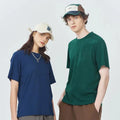 100% Cotton Woven Solid Pattern Men's Golf Short Sleeve T-Shirt Customizable Color Silk Screen Eco-Friendly Anti-Wrinkle