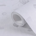 Made in Germany-Damask Pattern Grey Non Woven Modern Kids Wallpaper Sound-Absorbing Household Use 1005 X 053 m