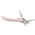 Tea Pink Micro Ring Link Bead Opener Tool Kit Stainless Steel Hair Extension Plier Beading Set