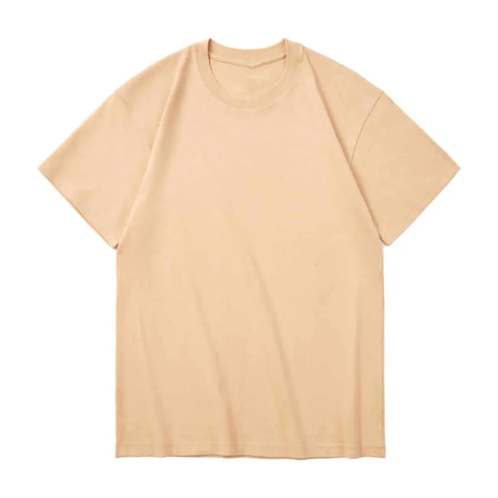 Oem customized  fine tight cotton short sleeved pure cotton summer new versatile trend loose comfortable soft tshirt